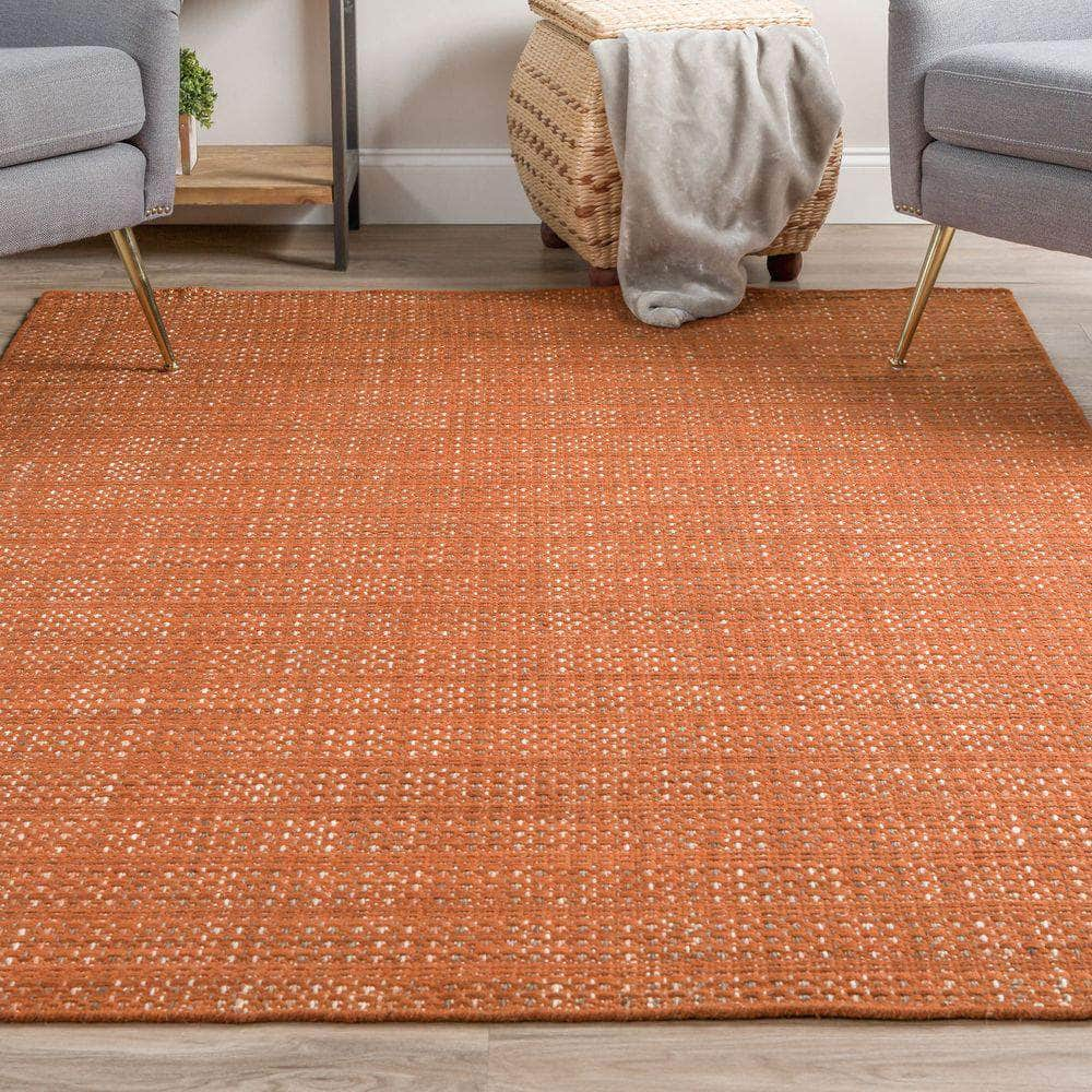 Nepal NL100 Spice Red Area Rug #color_spice red