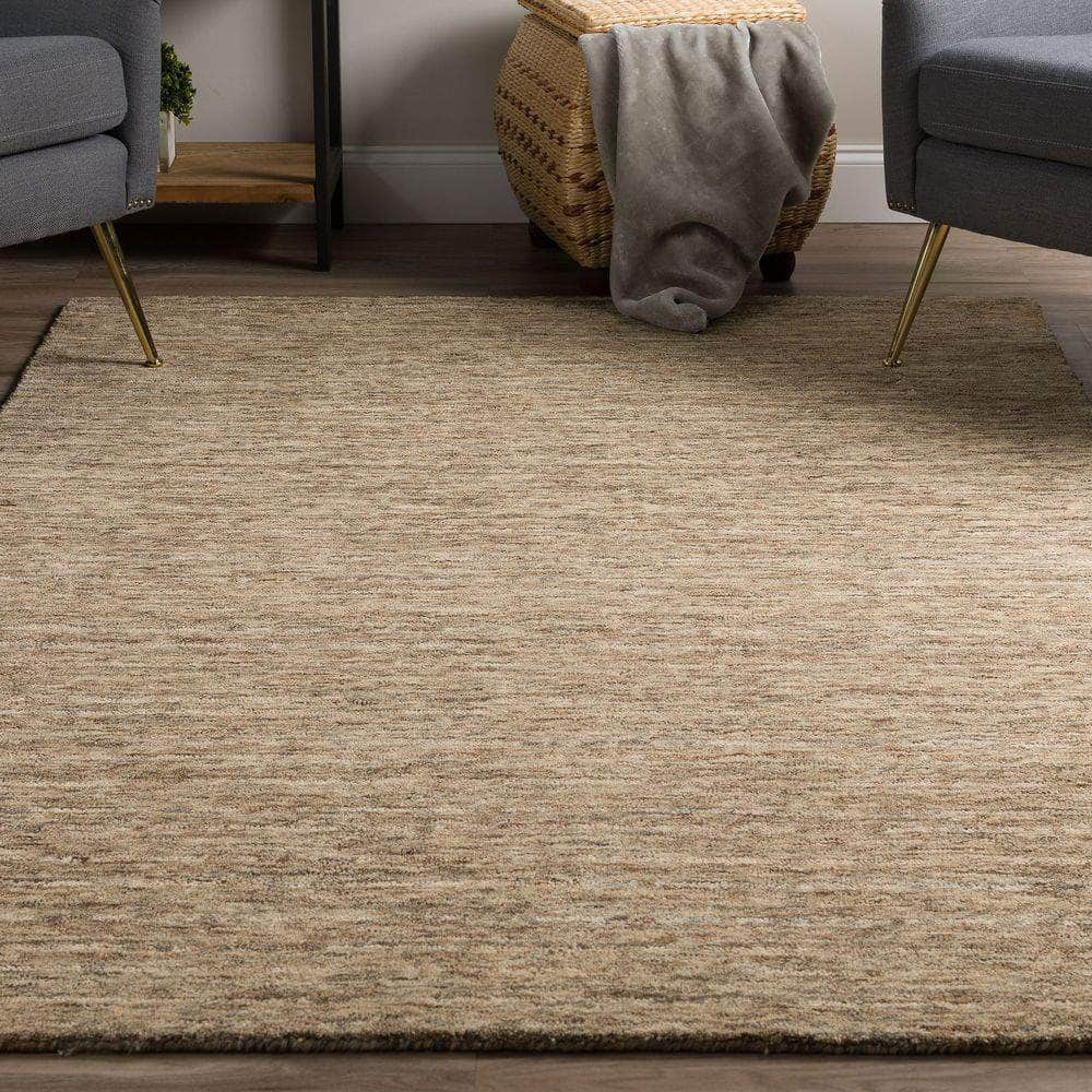 Reya RY7 Fudge Brown Area Rug #color_fudge brown