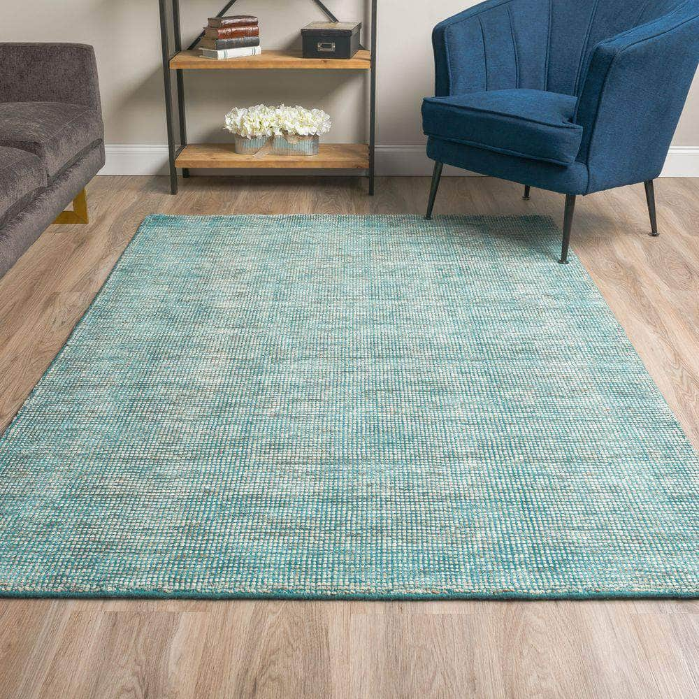 Toro TT100 Teal Blue Area Rug #color_teal blue