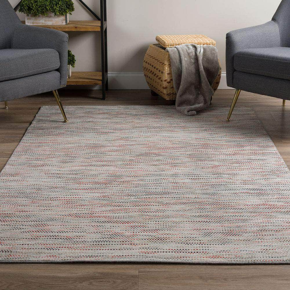 Zion ZN1 Silver Grey Area Rug #color_silver grey