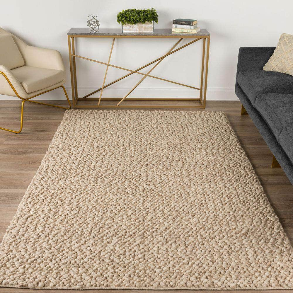 Gorbea GR1 Latte Beige Area Rug #color_latte beige