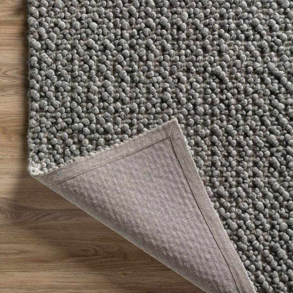 Gorbea GR1 Pewter Grey Area Rug #color_pewter grey