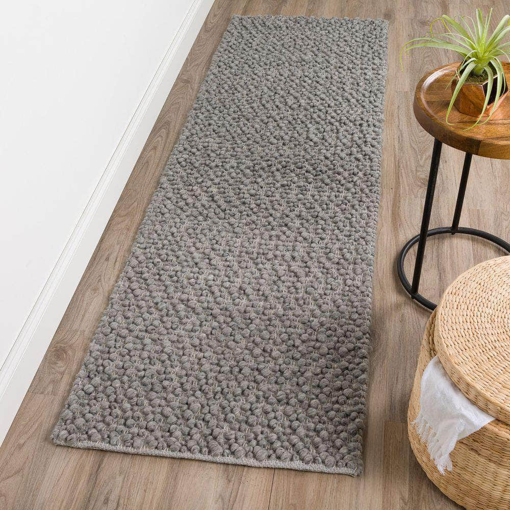 Gorbea GR1 Pewter Grey Area Rug #color_pewter grey