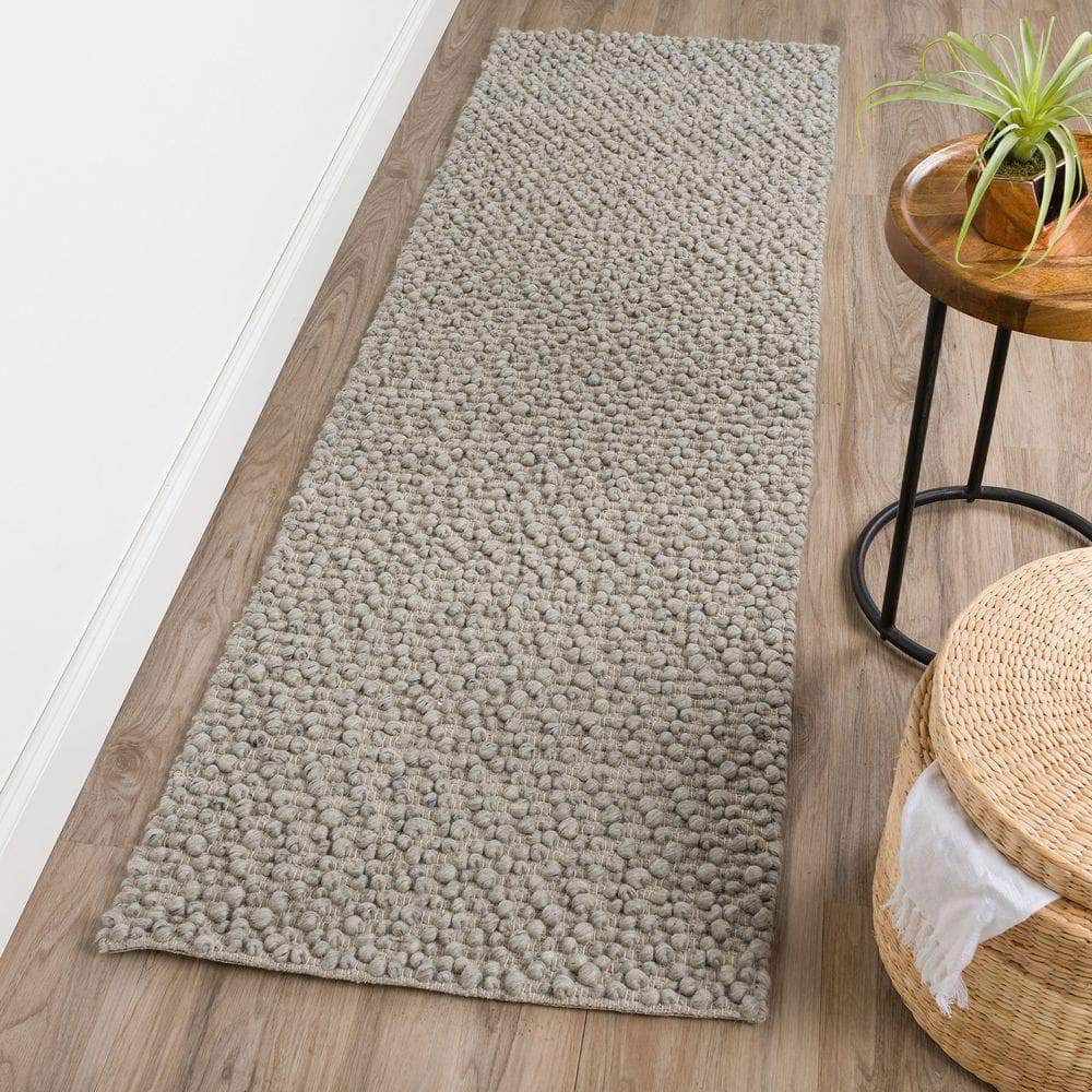 Gorbea GR1 Silver Grey Area Rug #color_silver grey