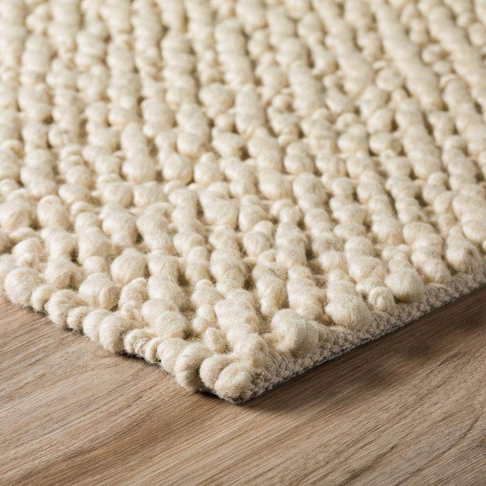 Gorbea GR1 Vanilla Ivory Area Rug #color_vanilla ivory