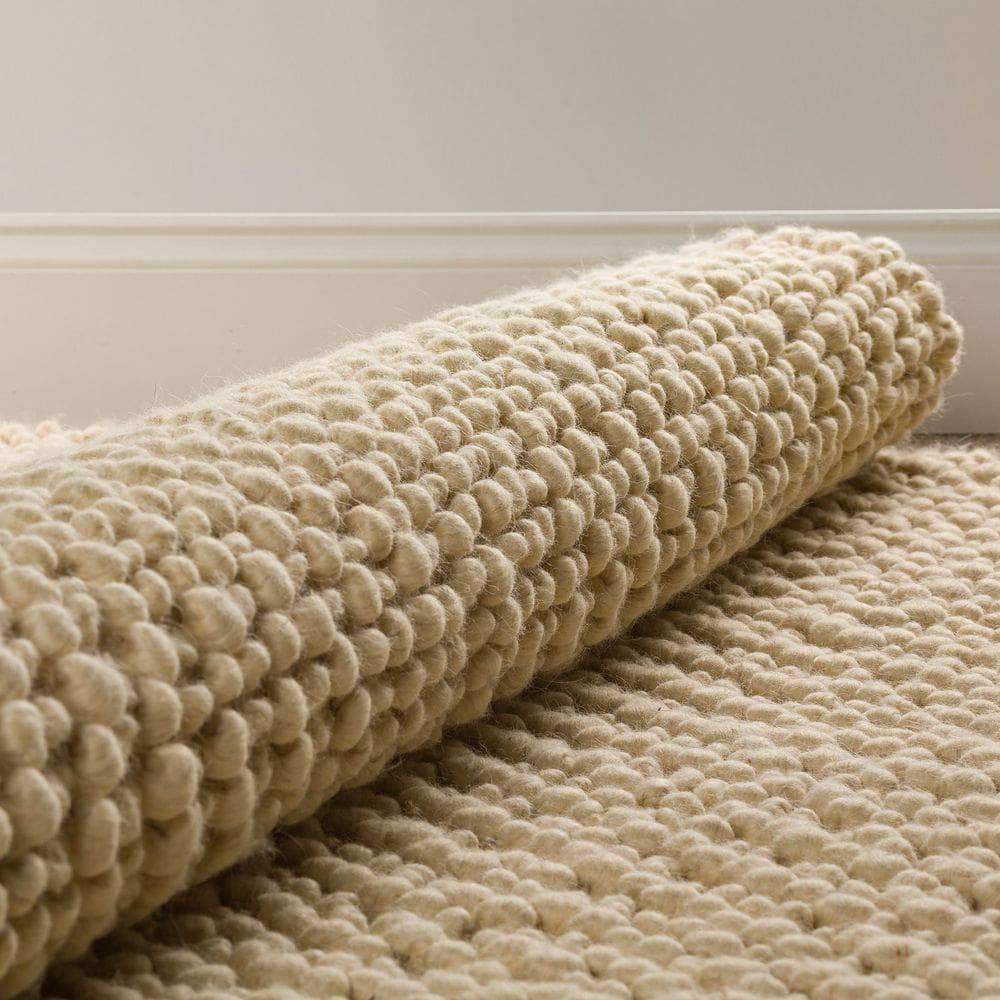 Gorbea GR1 Vanilla Ivory Area Rug #color_vanilla ivory