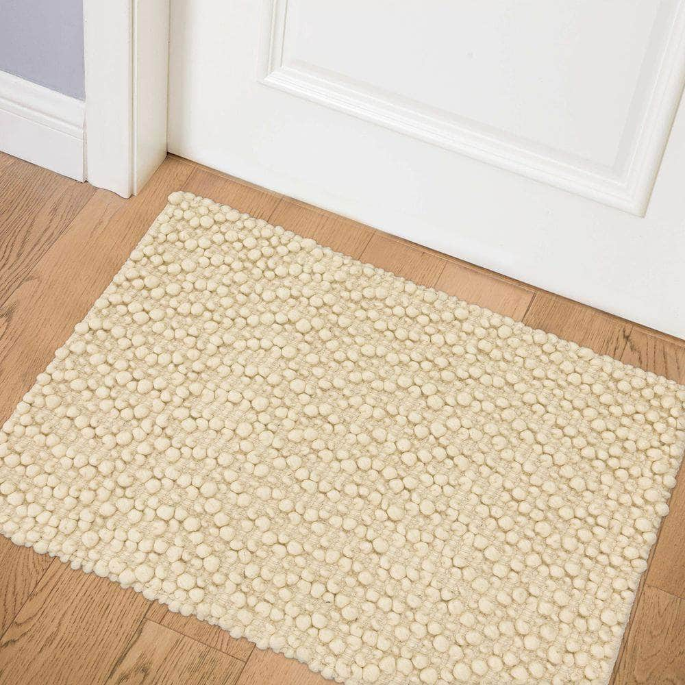 Gorbea GR1 Vanilla Ivory Area Rug #color_vanilla ivory