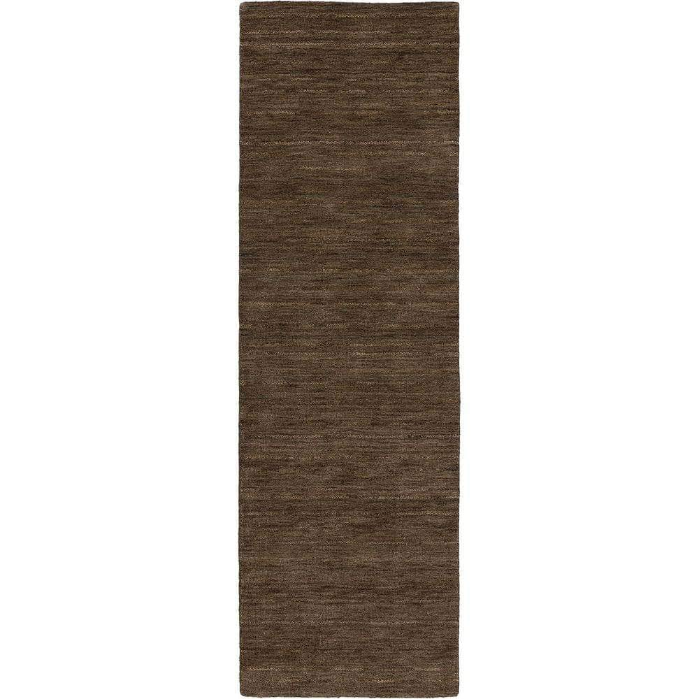 Rafia RF100 Chocolate Brown Area Rug #color_chocolate brown