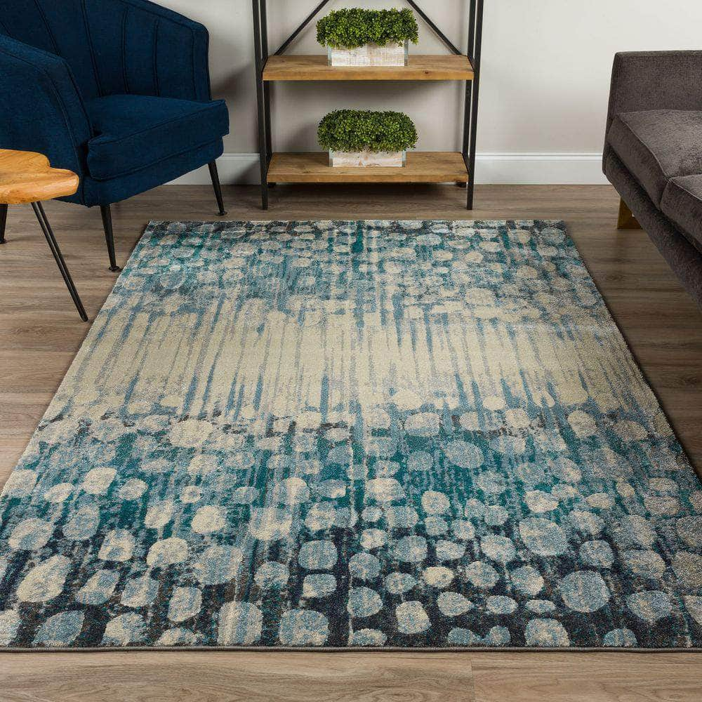 Upton UP5 Pewter Blue Area Rug #color_pewter blue