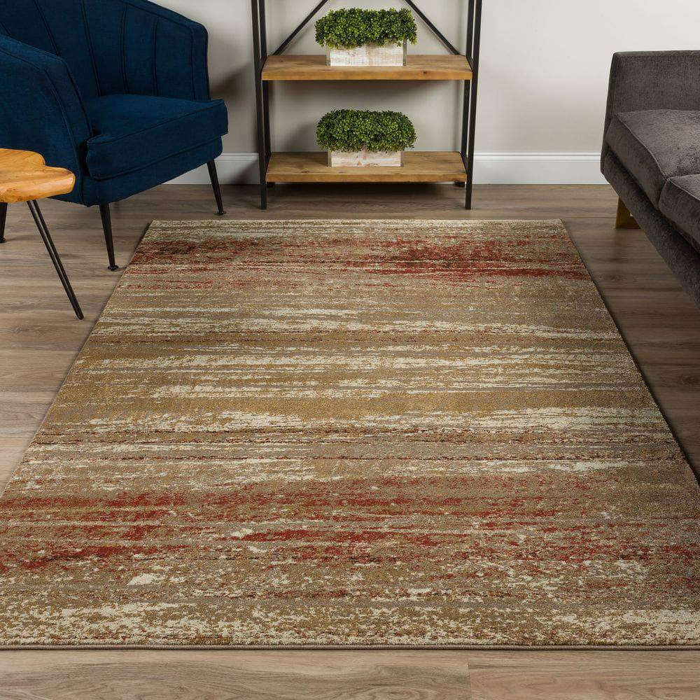 Upton UP6 Canyon Brown Area Rug #color_canyon brown