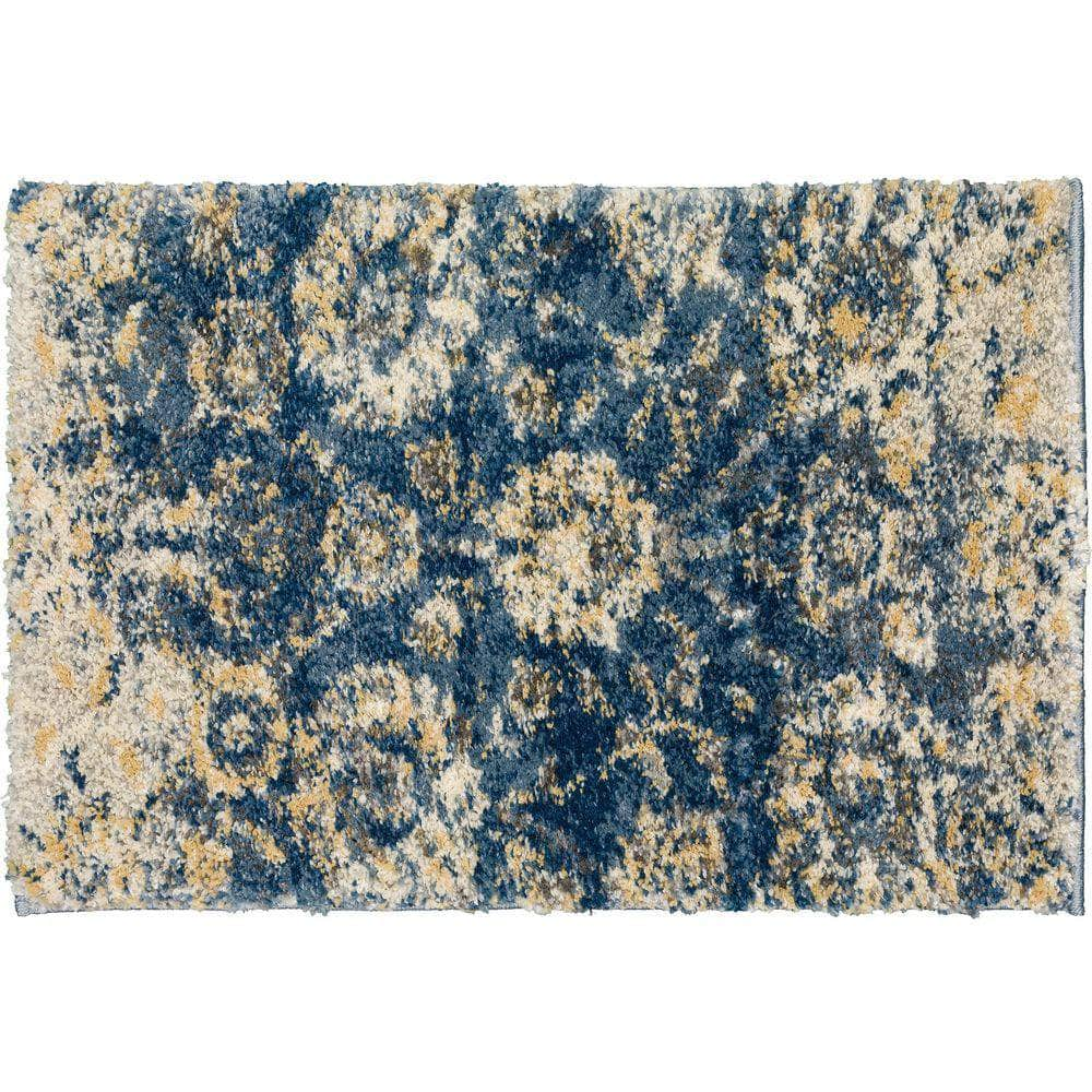 Orleans OR5 Indigo Blue Area Rug #color_indigo blue