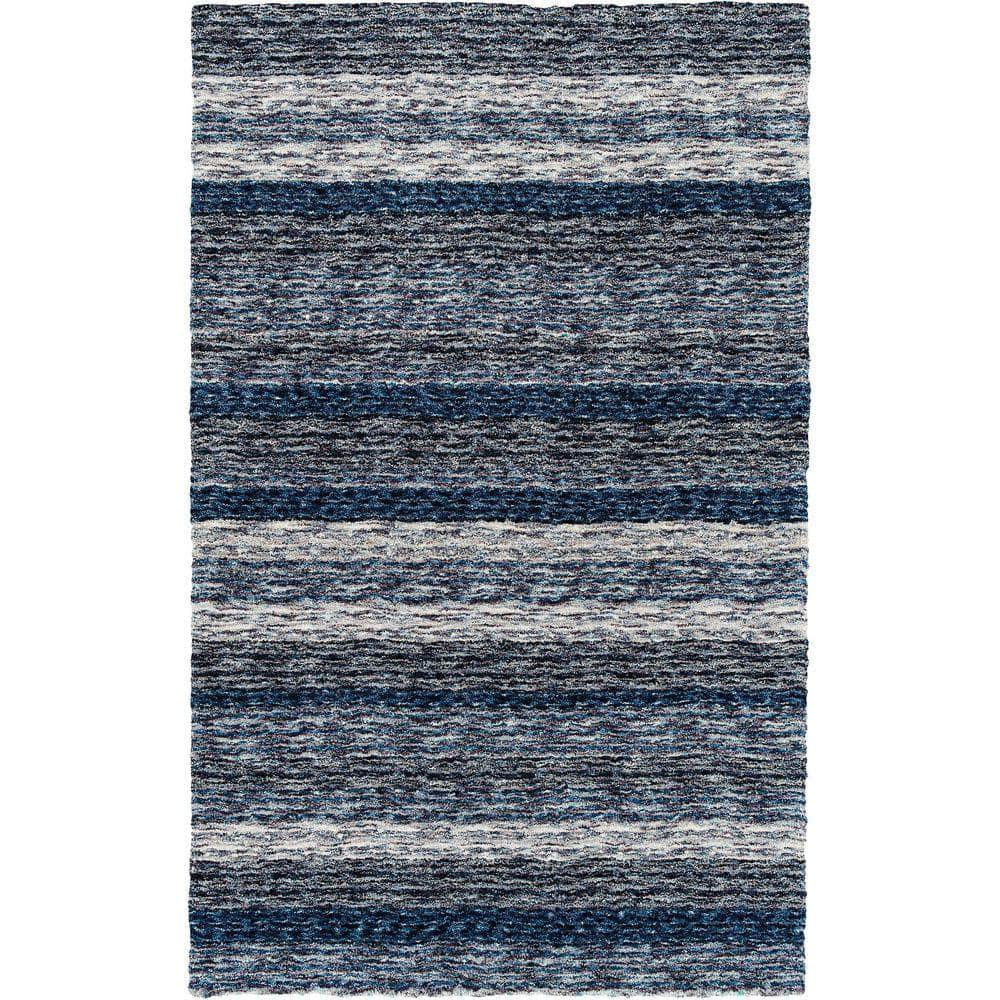 Joplin JP1 Indigo Blue Area Rug #color_indigo blue