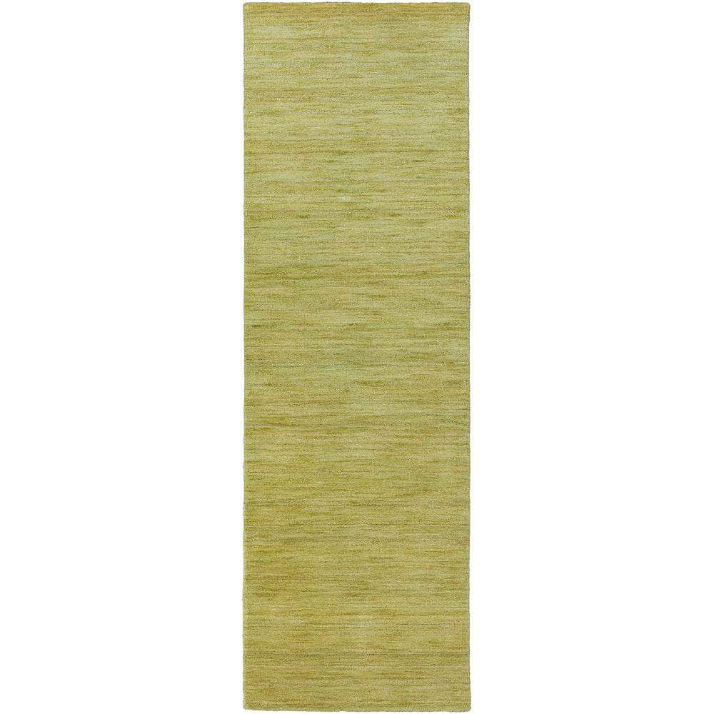 Rafia RF100 Kiwi Green Area Rug #color_kiwi green