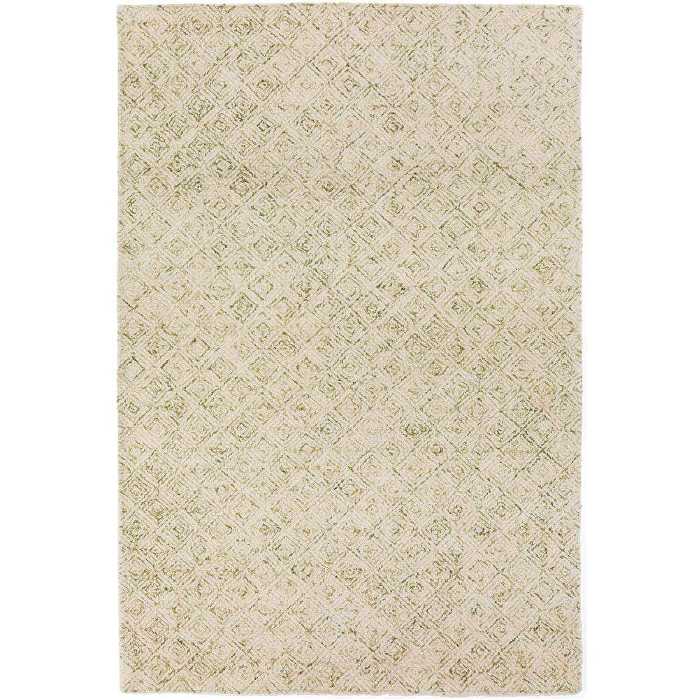 Zoe ZZ1 Lime Green Area Rug #color_lime green