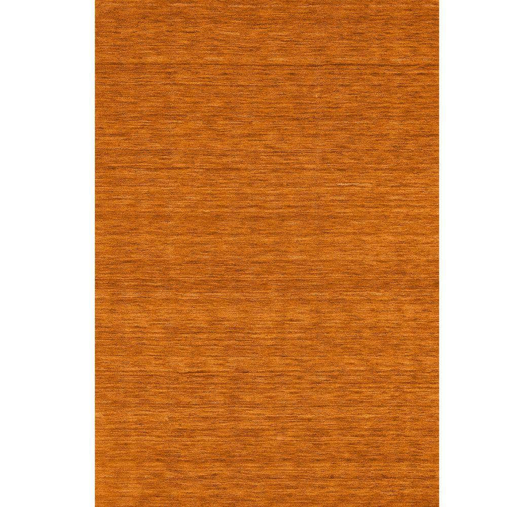 Rafia RF100 Mandarin Orange Area Rug #color_mandarin orange