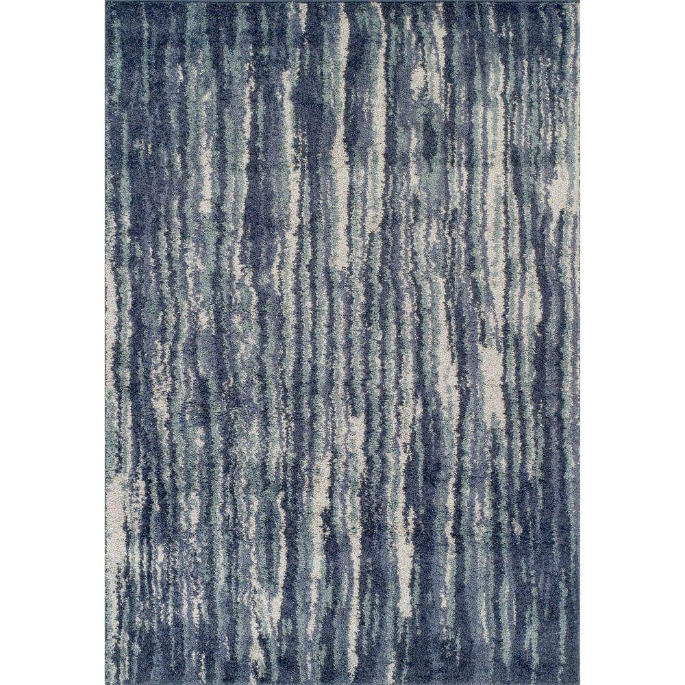 Rocco RC6 Navy Blue Area Rug #color_navy blue