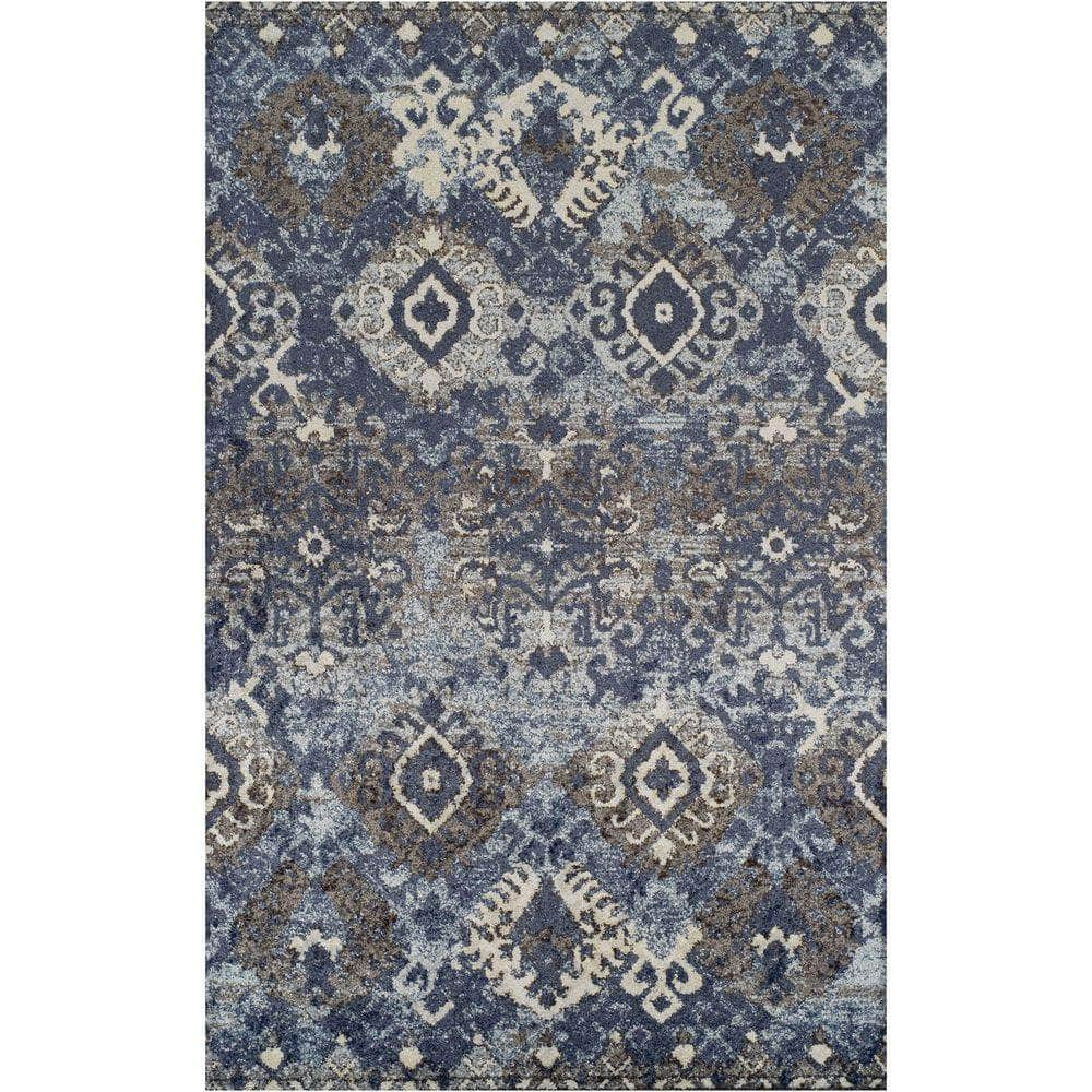 Gala GA10 Navy Blue Area Rug #color_navy blue