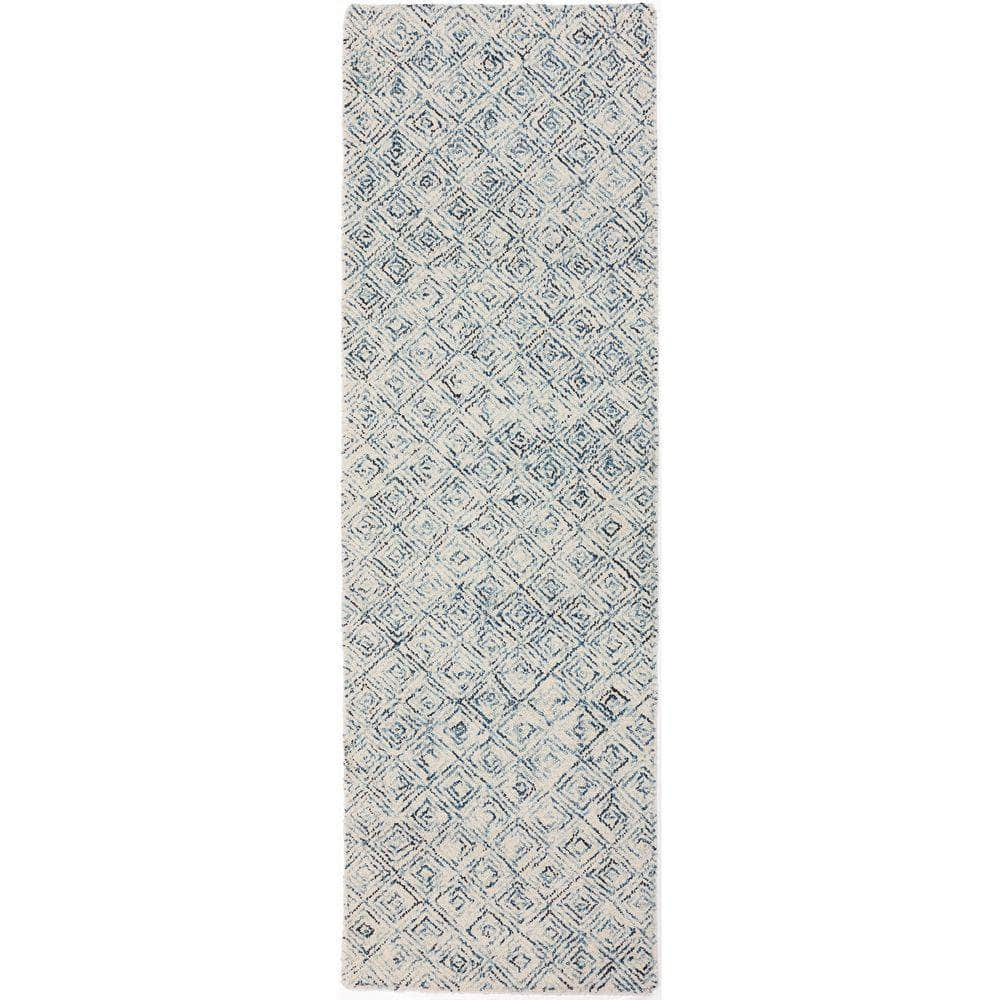 Zoe ZZ1 Navy Blue Area Rug #color_navy blue