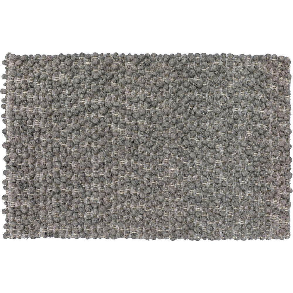 Gorbea GR1 Pewter Grey Area Rug #color_pewter grey