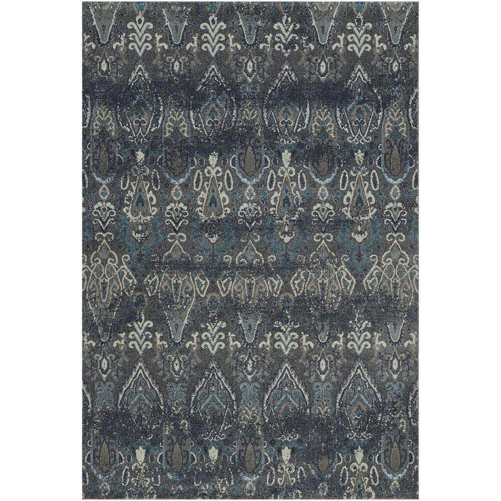 Geneva GV315 Pewter Grey Area Rug #color_pewter grey