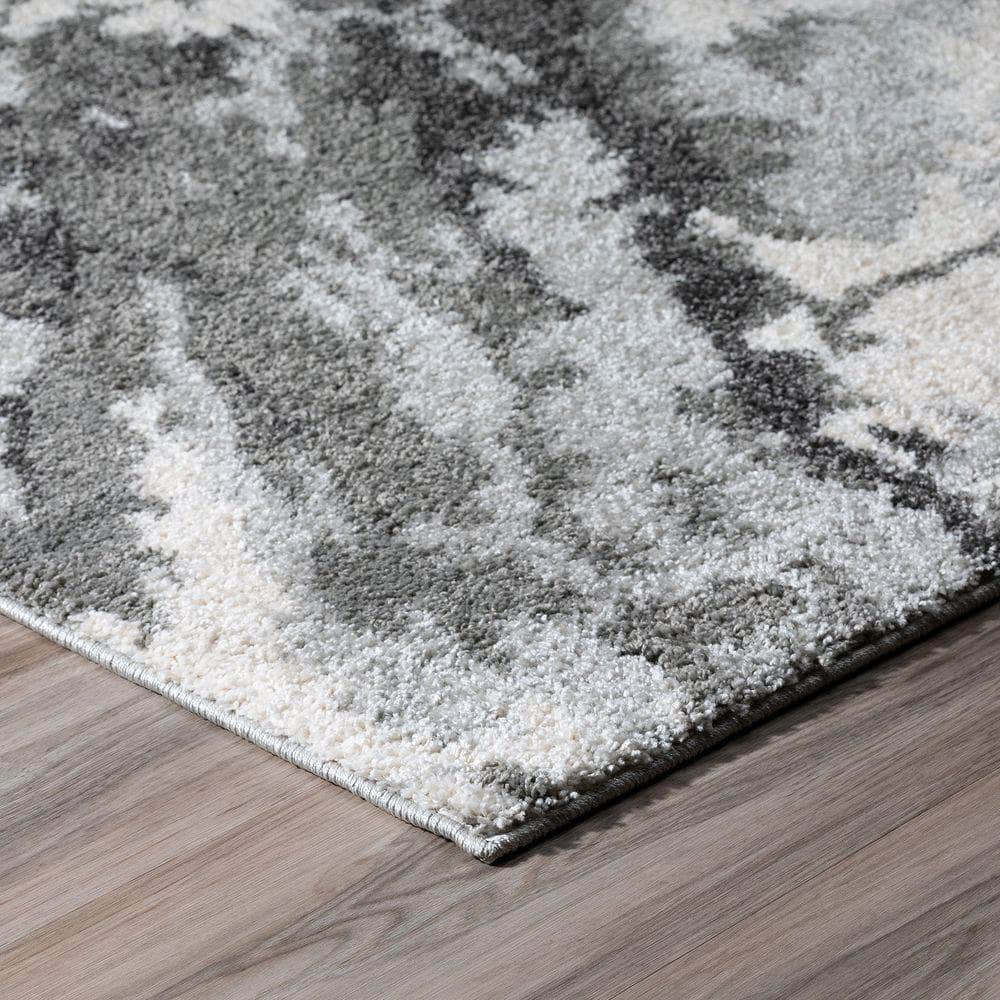 Rocco RC3 Silver Grey Area Rug #color_silver grey