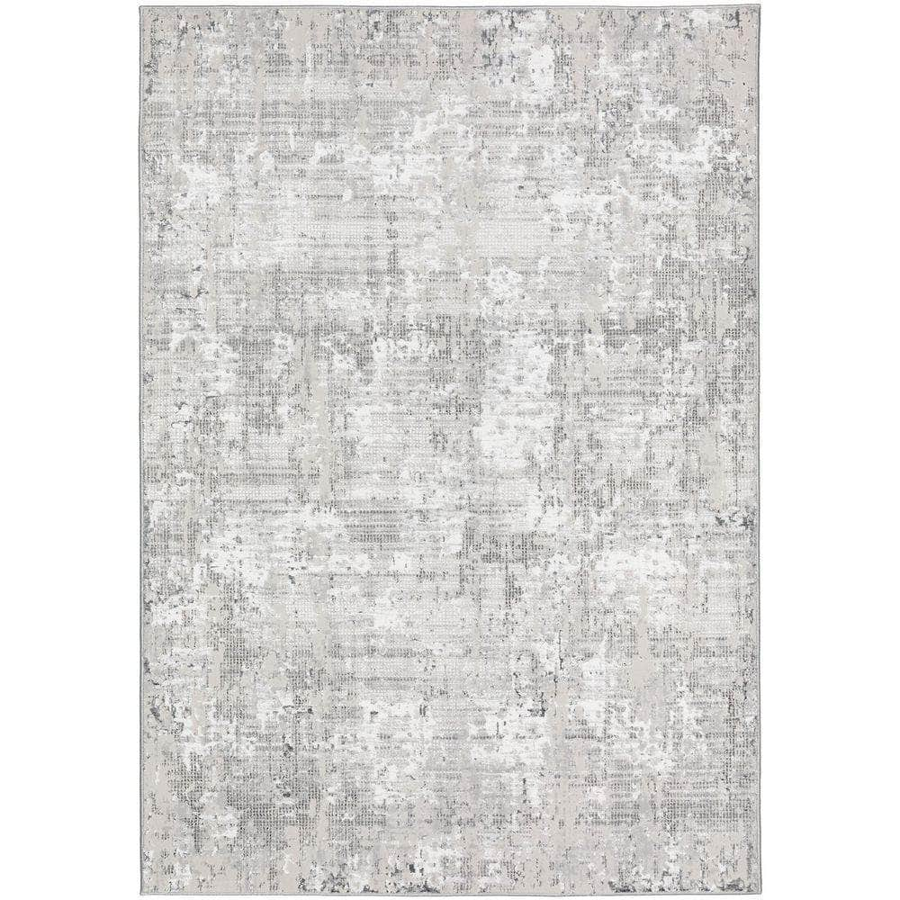 Rhodes RR3 Silver Gray Area Rug #color_silver gray