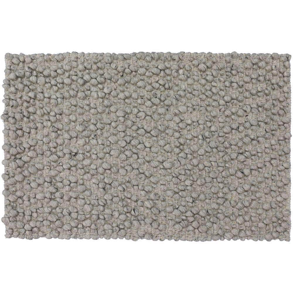 Gorbea GR1 Silver Grey Area Rug #color_silver grey