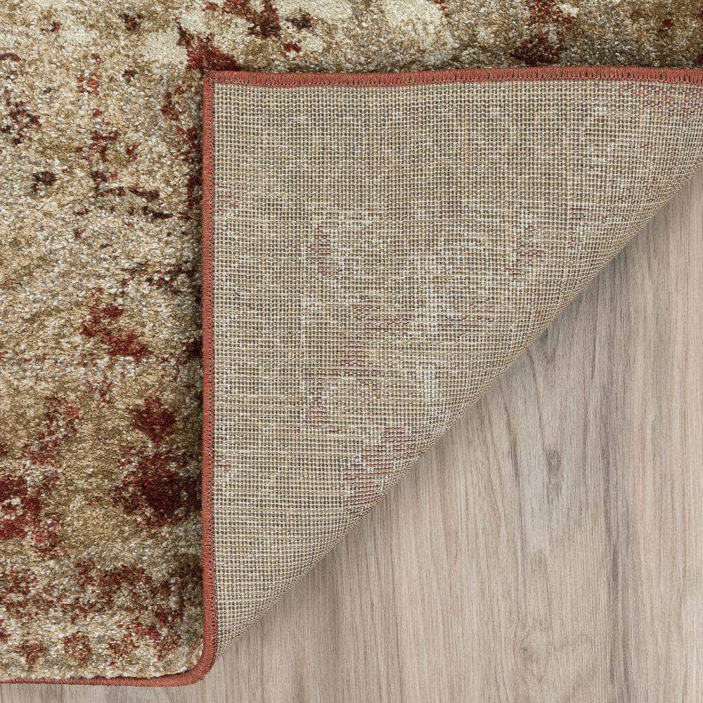 Antigua AN4 Paprika Red Area Rug #color_paprika red