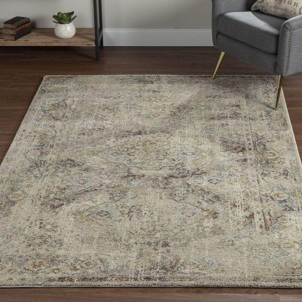 Fresca FC14 Taupe Beige Area Rug #color_taupe beige