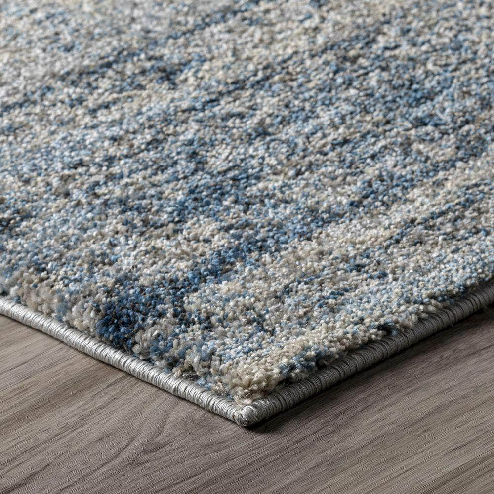 Fresca FC5 Silver Blue Area Rug #color_silver blue