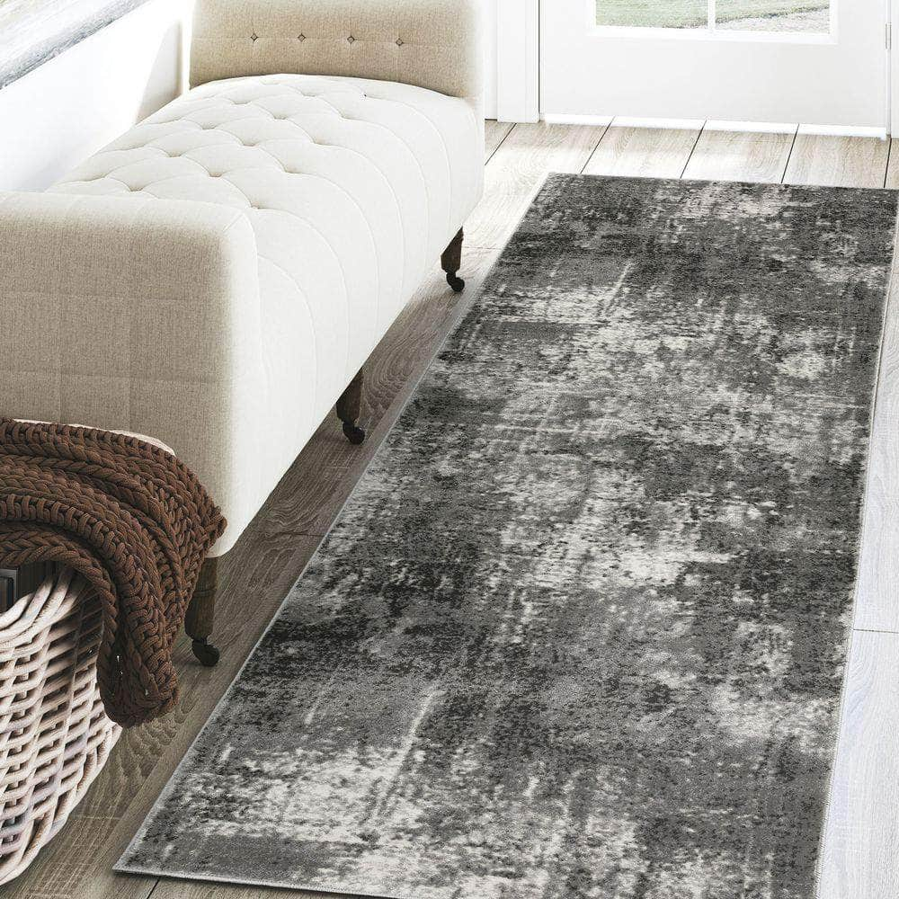 Cascina CC11 Carbon Grey Area Rug #color_carbon grey