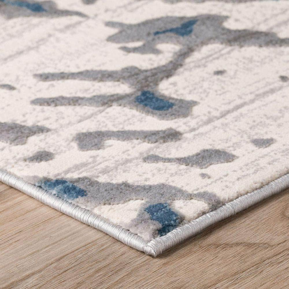 Cascina CC3 Indigo Blue Area Rug #color_indigo blue