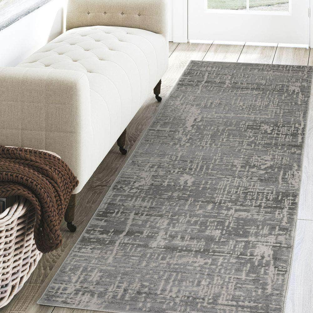 Cascina CC5 Graphite Grey Area Rug #color_graphite grey