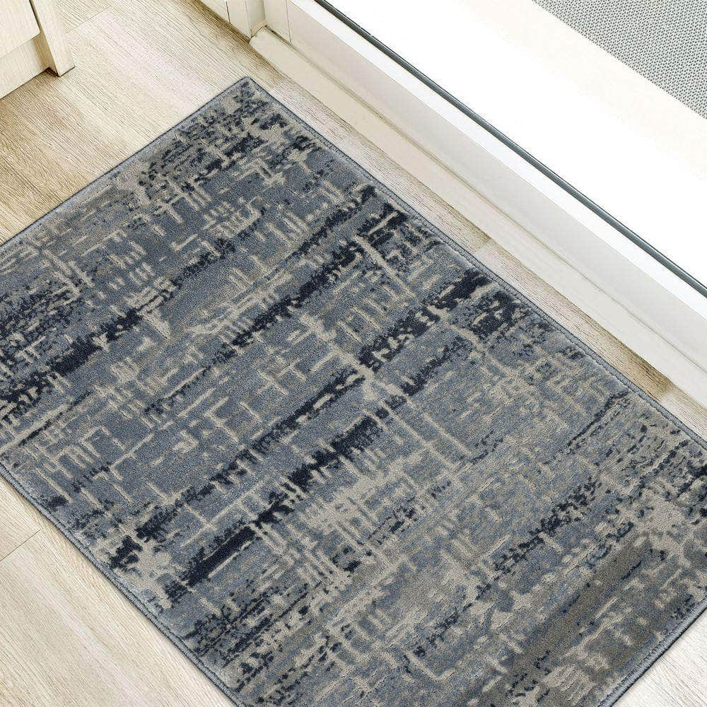 Cascina CC5 Indigo Blue Area Rug #color_indigo blue