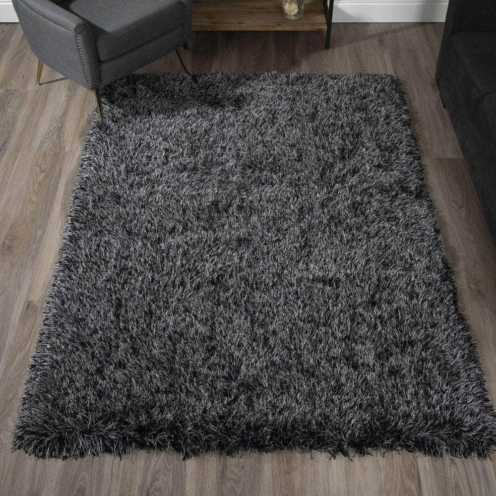 Impact IA100 Midnight Black Area Rug #color_midnight black