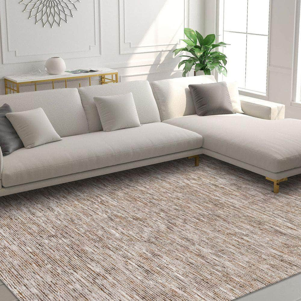 Arcata AC1 Mocha Brown Area Rug #color_mocha brown