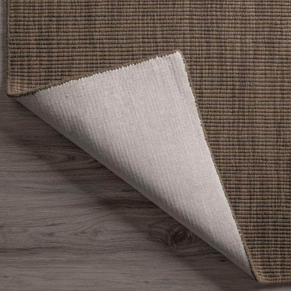 Monaco Sisal MC100 Chocolate Brown Area Rug #color_chocolate brown