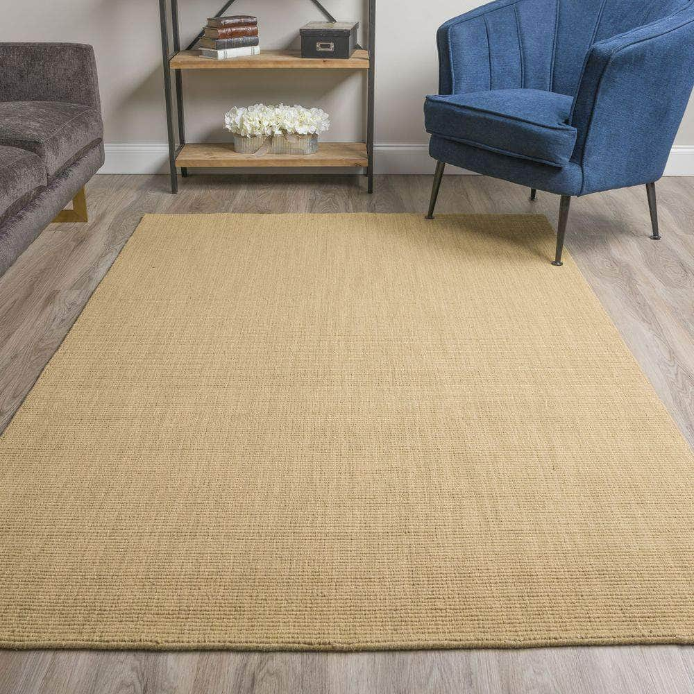 Monaco Sisal MC100 Gold Area Rug #color_gold