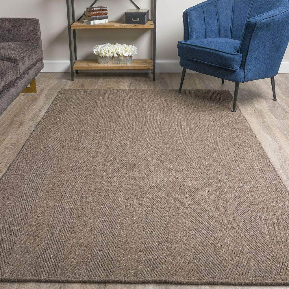 Monaco Sisal MC200 Charcoal Grey Area Rug #color_charcoal grey