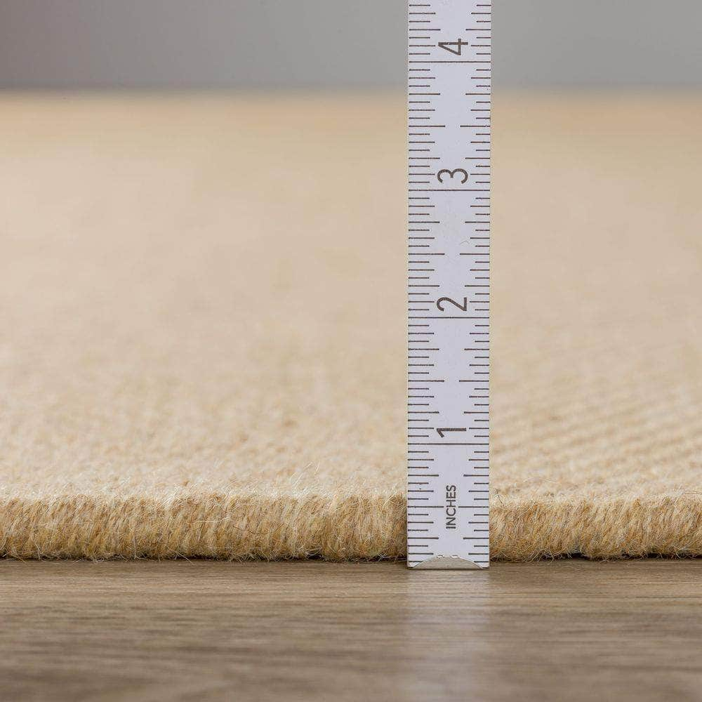 Monaco Sisal MC200 Ecru Beige Area Rug #color_ecru beige