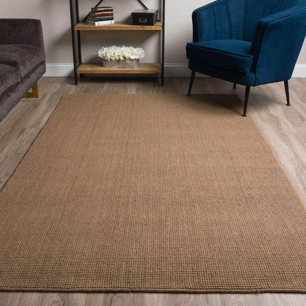 Monaco Sisal MC300 Fudge Brown Area Rug #color_fudge brown