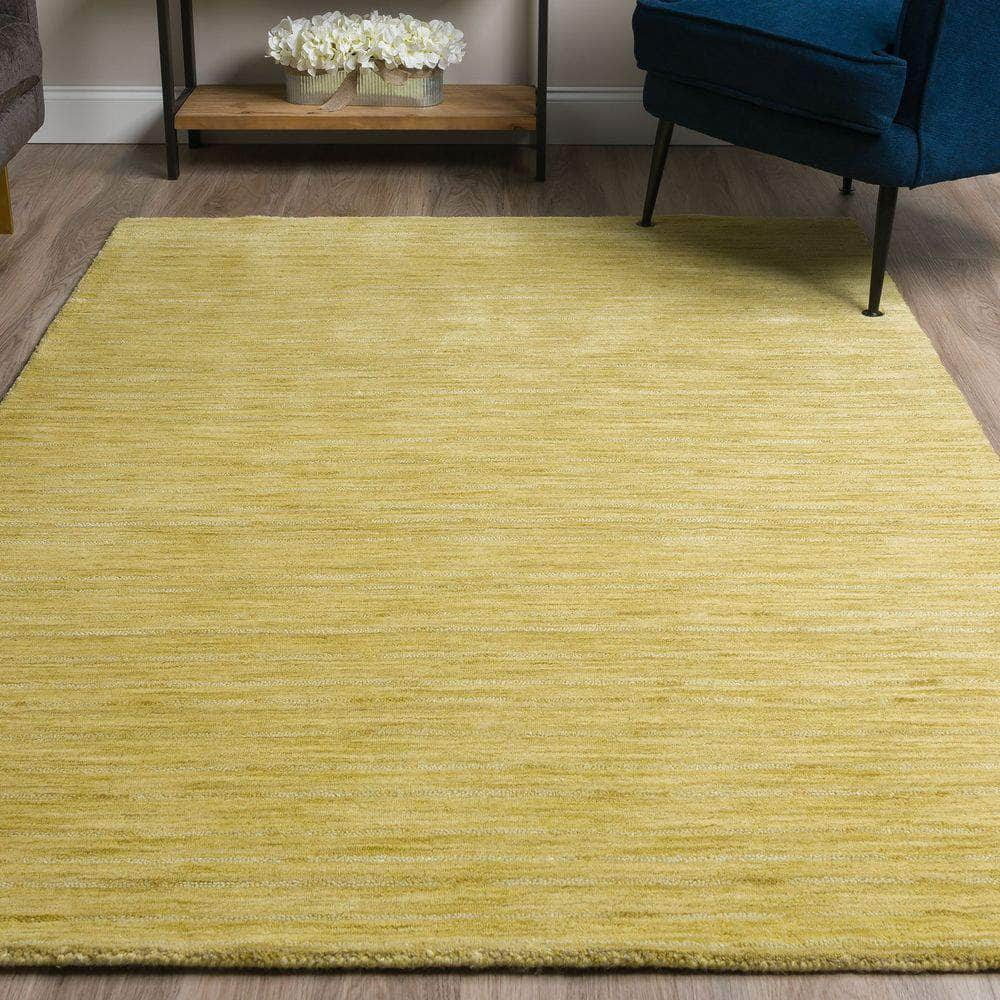 Rafia RF100 Kiwi Green Area Rug #color_kiwi green