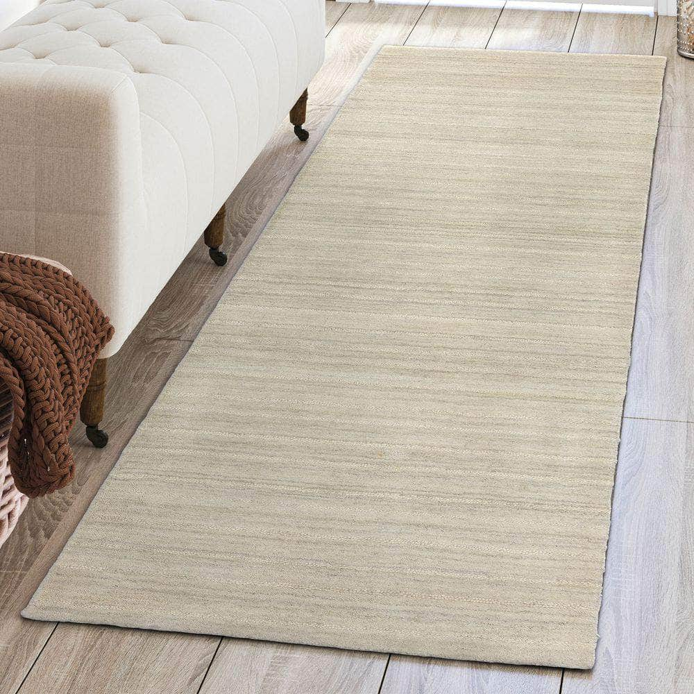 Rafia RF100 Linen Beige Area Rug #color_linen beige