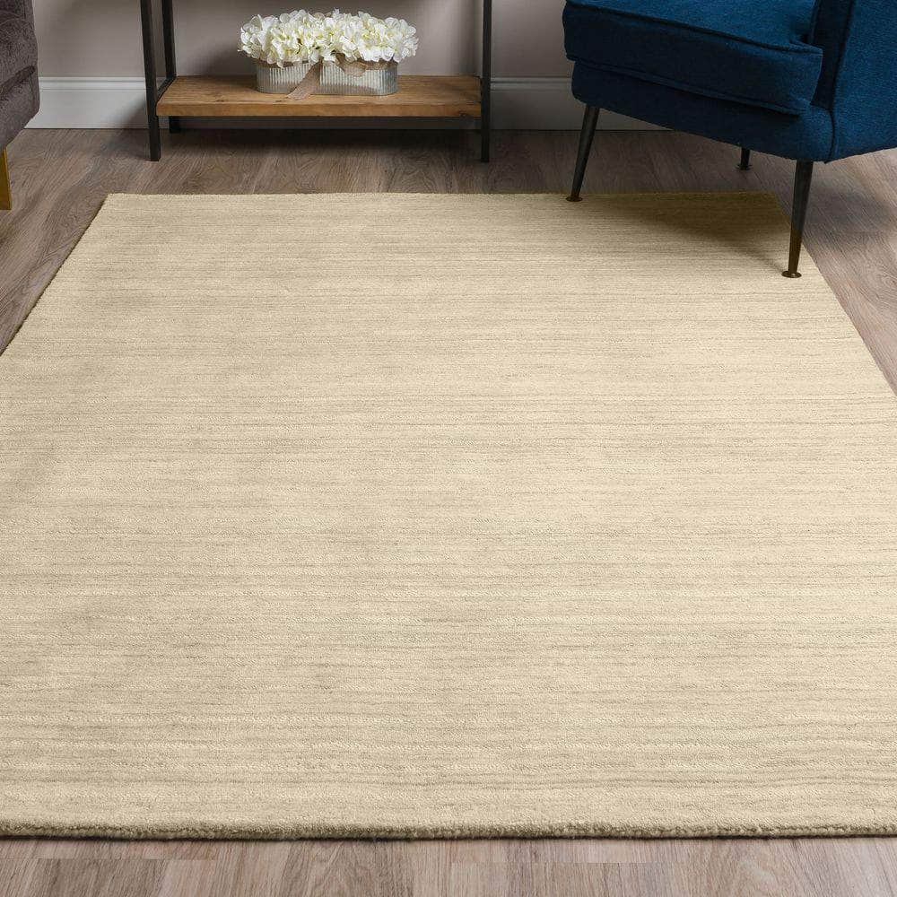 Rafia RF100 Linen Beige Area Rug #color_linen beige