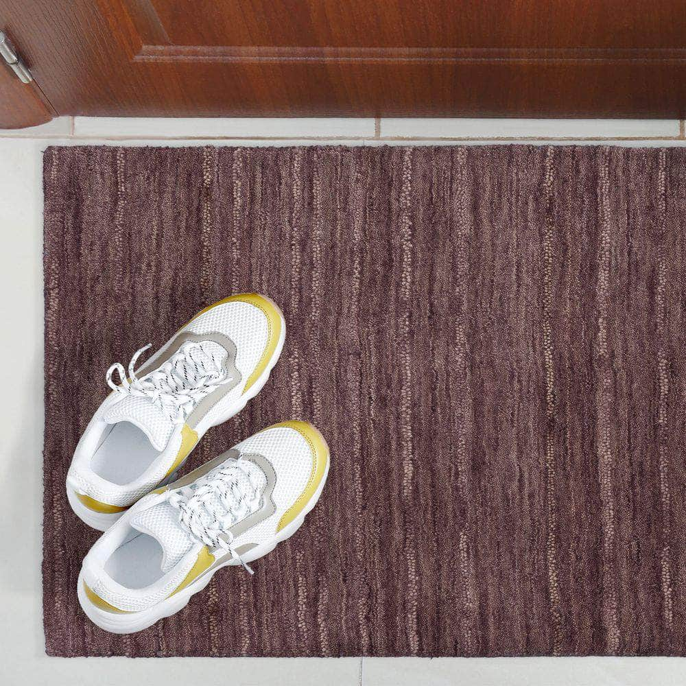 Rafia RF100 Plum Purple Area Rug #color_plum purple