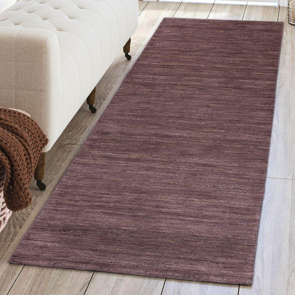 Rafia RF100 Plum Purple Area Rug #color_plum purple