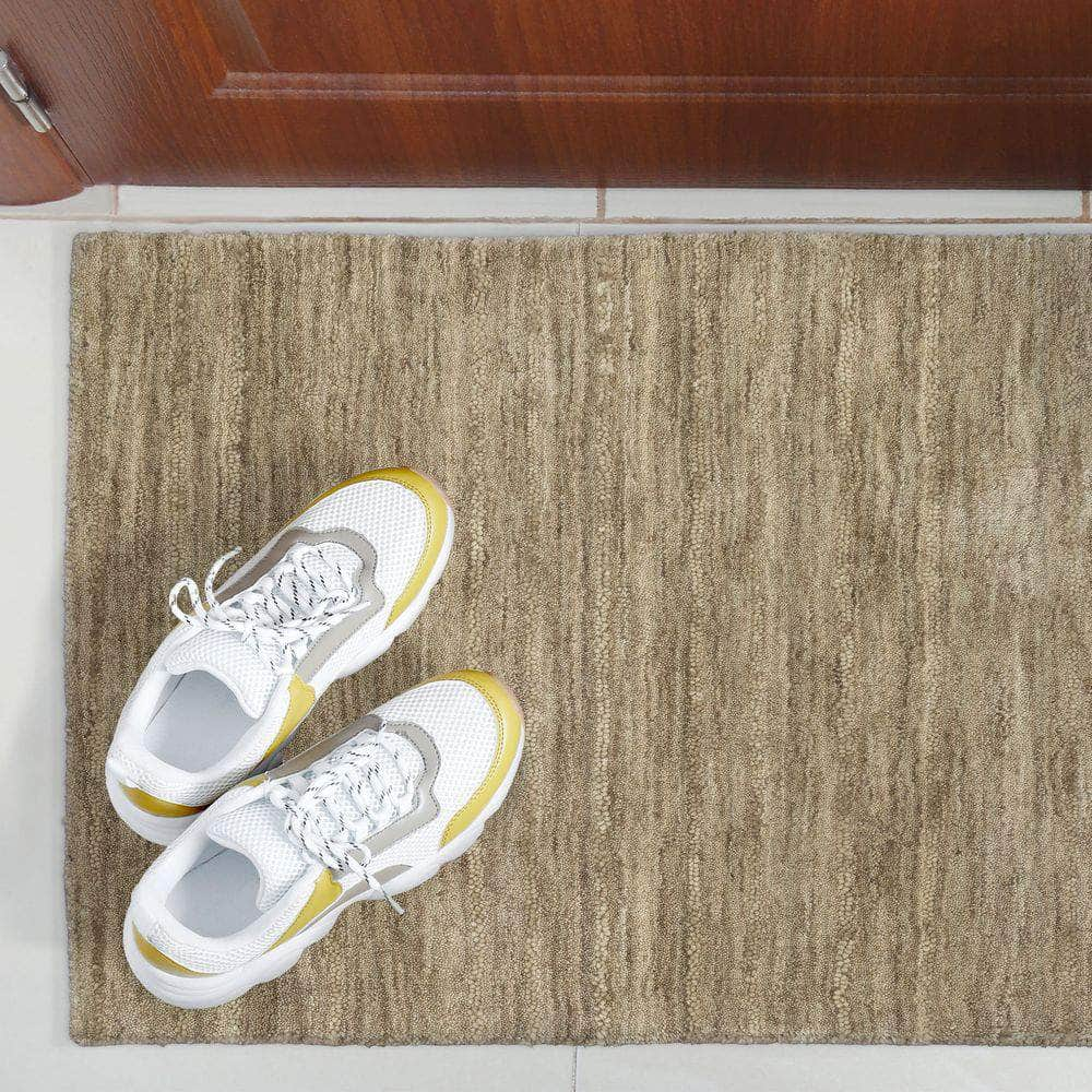 Rafia RF100 Taupe Beige Area Rug #color_taupe beige