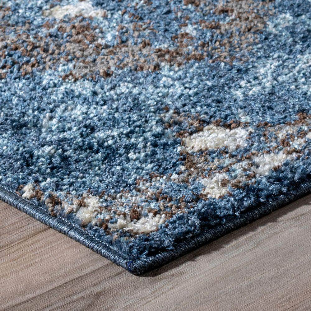 Gala GA10 Navy Blue Area Rug #color_navy blue