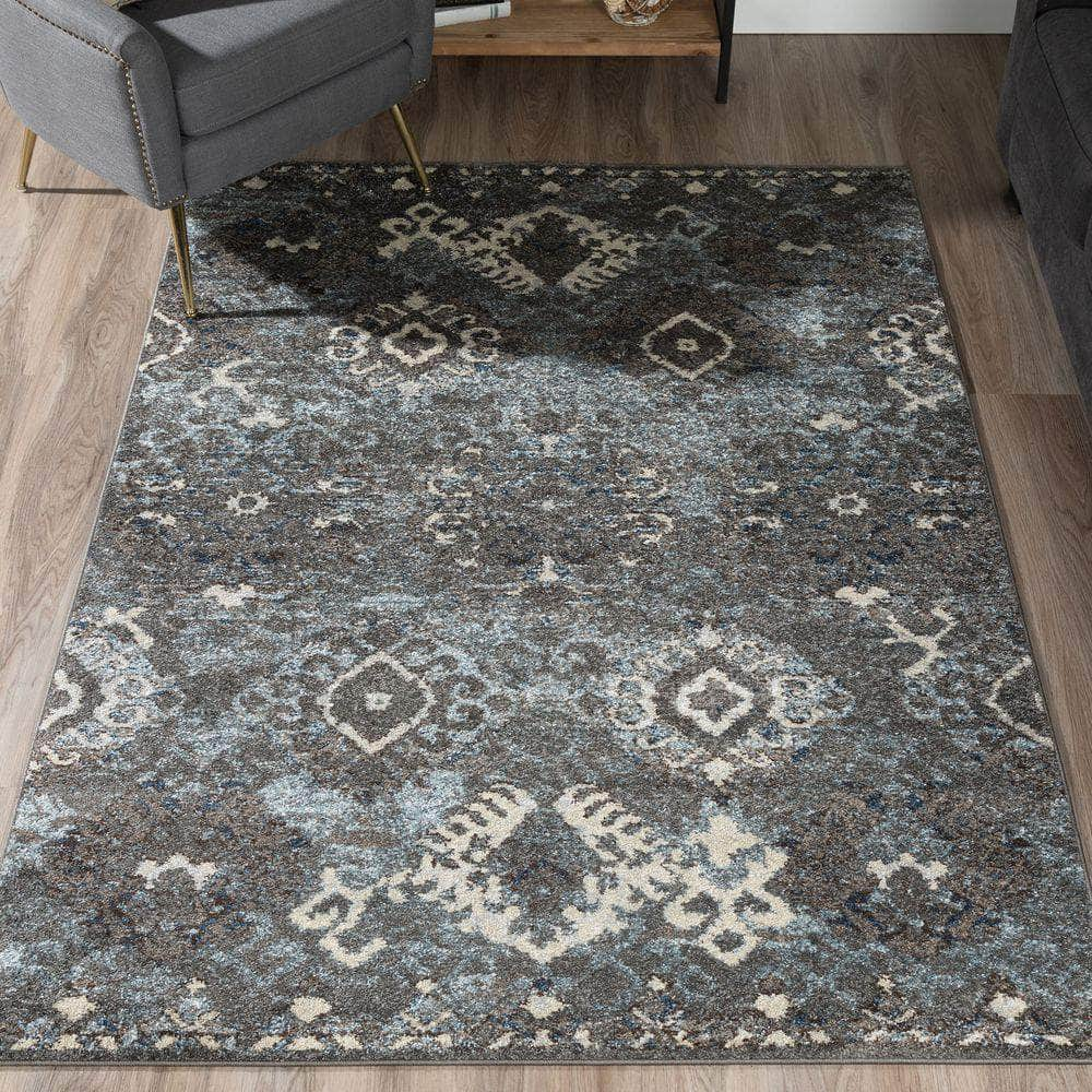 Gala GA10 Steel Grey Area Rug #color_steel grey