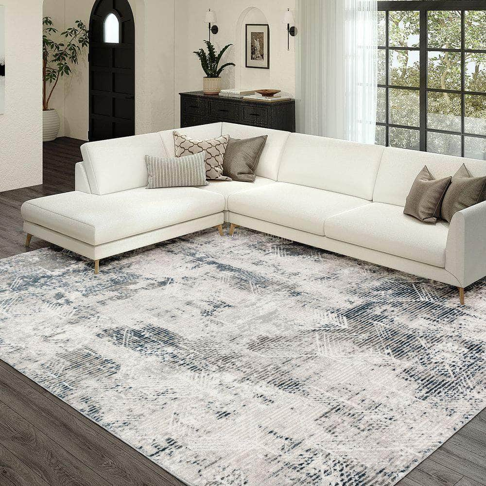 Rhodes RR1 Gray Area Rug #color_gray